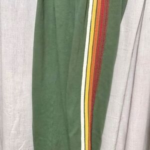 Aviator Nation Palm Green SweatPants Unisex Size XL